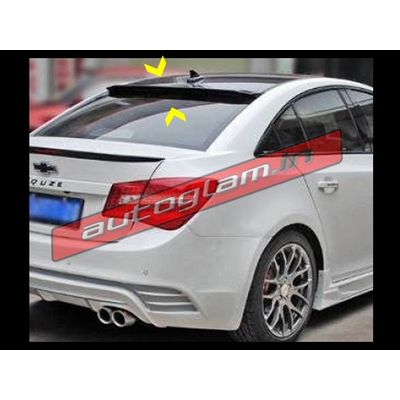 AGRS123, Chevrolet Cruze Roof Spoiler Black Colour-AUTOGLAM