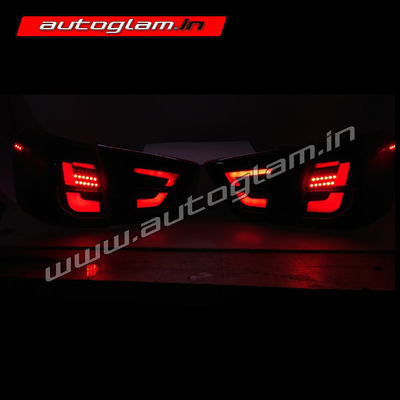 Maruti Suzuki Brezza 2016-20 Audi Style LED Tail Lights, AGMSBT670