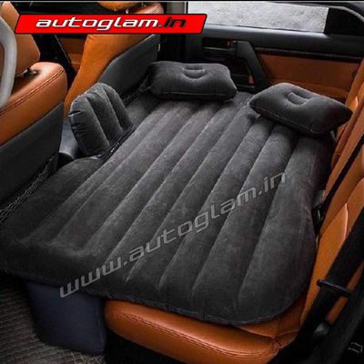 Universal for All Car Car Travel Inflatable Car Bed Mattress with Two Air Pillows, Car Air Pump, AGUC452TS