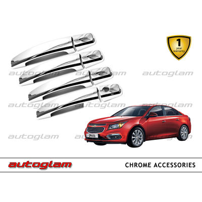 AGCC45CA, Chevrolet Cruze Chrome Handle Cover - Set of 4 Pieces