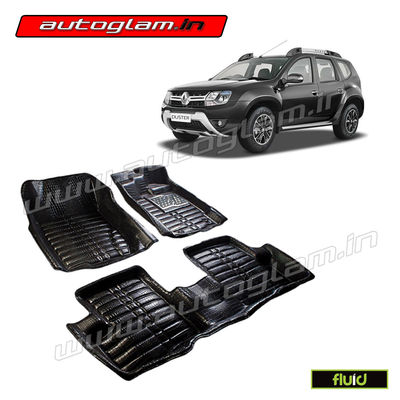 AGRD10BL, 5D MATS FOR RENAULT DUSTER 2016+ MODELS, Color - BLACK, High Quality Product!