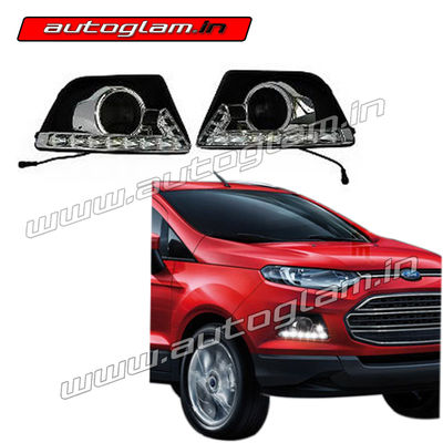 Ford Ecosport 2013-2018 Fog Lamp LED DRL Assembly, AGFE021D