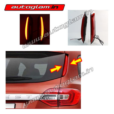 Ford Endeavour 2016-21 Rear Pillar Lights, Tail Brake Lamps, AGFE17PL