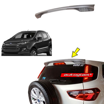 Roof Spoiler for Ford Ecosport 2013-2017 all Models, Color -  PANTHER BLACK, AGFE54RS