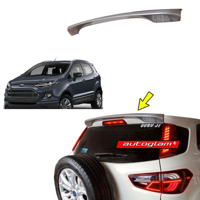 Roof Spoiler for Ford Ecosport 2013-2017 all Models, Color - SMOKE GREY, AGFE52RS