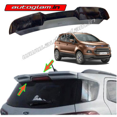 Roof Spoiler Monster Style for Ford Ecosport 2013+ all Models, Color -  BLACK, AGFE5369MS