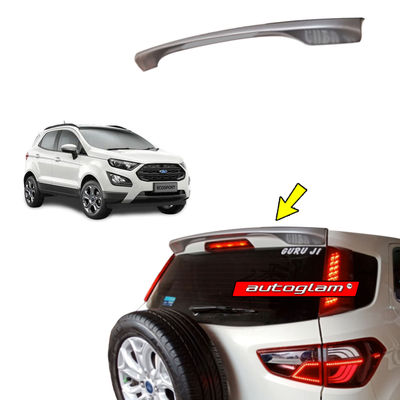 Roof Spoiler for Ford Ecosport 2018-2020 all Models, Color - DIAMOND WHITE, AGFE18RSDW