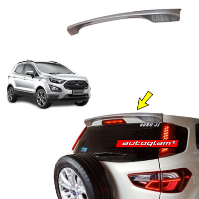 Roof Spoiler for Ford Ecosport 2018-2020 all Models, Color - MOONDUST SILVER, AGFE18RSMS