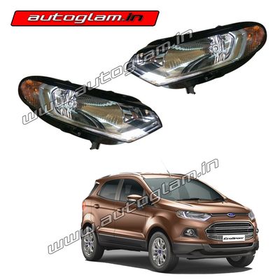 Ford Ecosport Headlight Assembly for  All Models  - Both Side (Right+Left), AGFE5HAB