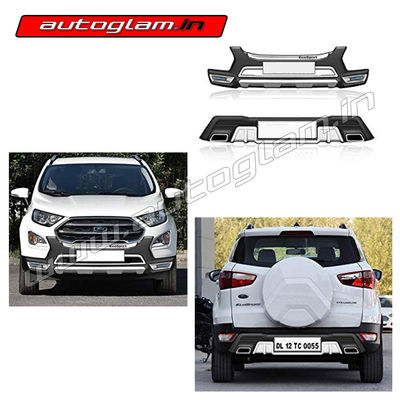 AGFE18NG, Ford Ecosport 2018+ Nudge Guard/ Bumper Guard both Front & Back