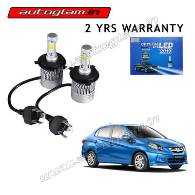 Honda Amaze 2013-18 H4 LED Kit 50W 6000K with 2 Years Warranty, AGHA13LED