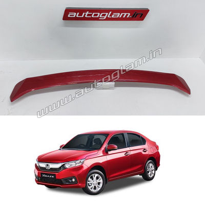 Lip Spoiler for Honda Amaze 2018-2022 all Models, Color - Radiant Red, AGHA22RR