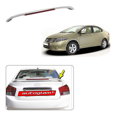 Lip Spoiler with LED Light for Honda City 2008-2014 all Models, Color - BOLD BEIGE METALLIC, AGHCN26LS