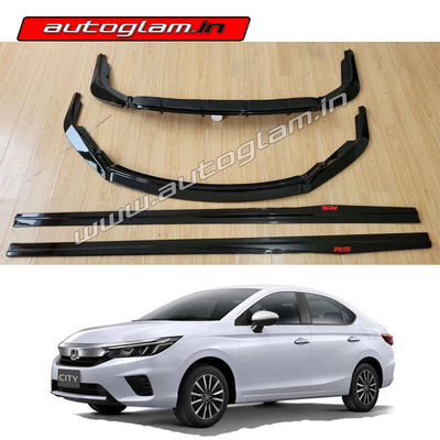 Honda City 2021+ Lip Kit/ Body Kit/ Skirting, AGHC21LK