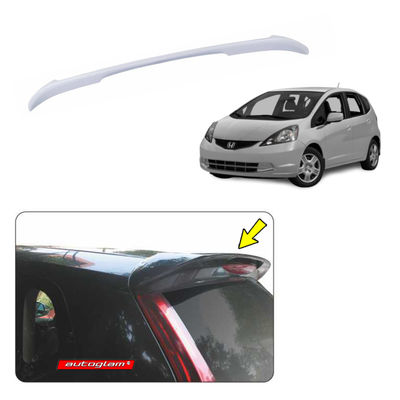 Roof Spoiler for Honda Jazz 2012-2014 Models, Color - TAFETA WHITE, AGHJ75RS