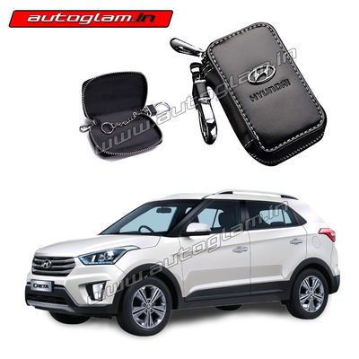 Hyundai Car key chain,Coin Holder, with Remote Wallet  AGHC202CK