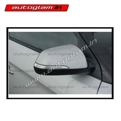 Hyundai Creta 2015-17 Chrome Door Side Mirror Trim, Set of 4 Pcs, AGHC58CA