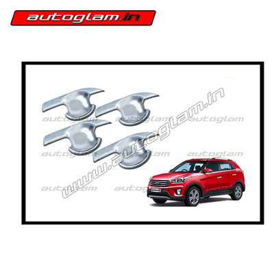 Hyundai Creta 2015-17 Finger Bowl Insert Trim Cover, Set of 4 Pcs, AGHC54CA