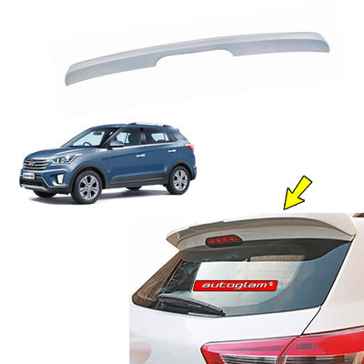 Roof Spoiler for Hyundai Creta 2015-2017 Models, Color - MYSTIC BLUE, Latest Style, AGHC15RSMB