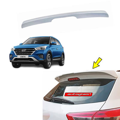 Roof Spoiler for Hyundai Creta 2018-2020 Models, Color -  MARINA BLUE, Latest Style, AGHC18RSMB