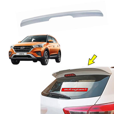 Roof Spoiler  For Hyundai Creta 2018-2020 Models, Color - PASSION ORANGE, Latest Style, AGHC18RSPO