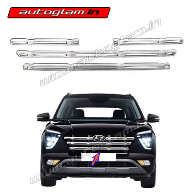 Hyundai Creta 2020 Chrome Front Grill 4 pieces, AGHC564CA