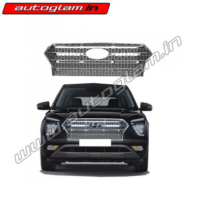 Hyundai Creta 2020 Chrome Front Grill, AGHCCFGA50