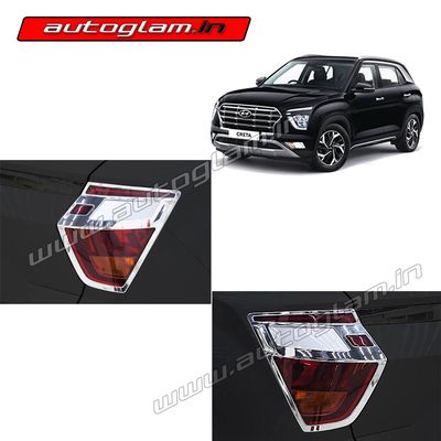 Hyundai Creta 2020 Chrome Taillamp Cover, AGHC231CA