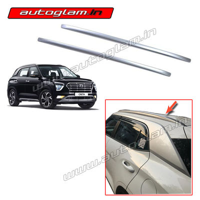 Hyundai Creta 2020 OEM type Roof Rails, Color - Silver, AGHC125RR2