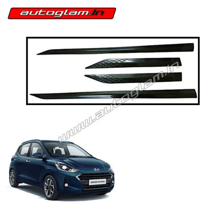 Hyundai Grand i10 Nios 2019+ Door Side Cladding -Set of 4 Pcs, AGHI10N4SC