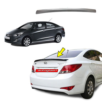 Hyundai Verna Fluidic 2011-2015 Lip Spoiler , Color - PHANTOM BLACK, AGHV50LS