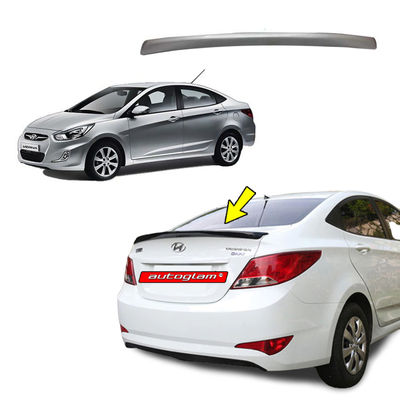 Hyundai Verna Fluidic 2011-2015 Lip Spoiler , Color - SLEEK SILVER, AGHV53LS