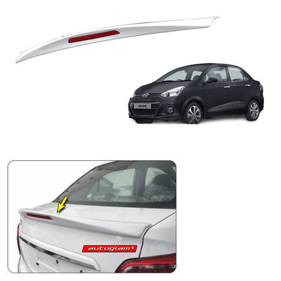 Lip Spoiler with Reflector Hyundai Xcent 2013-2016, Color - PHANTOM BLACK, Latest Style,AGHX13LSPB