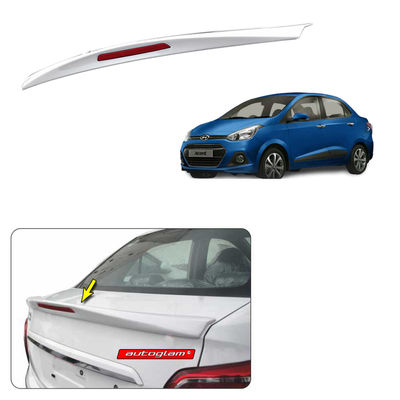 Lip Spoiler with Reflector Hyundai Xcent 2013-2016, Color - PRISTINE BLUE, Latest Style, AGHX13LSPBL