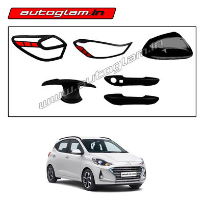 Hyundai Grand i10 Nios Black Show Kit, Set of 5 Items, AGHi10NBSK6