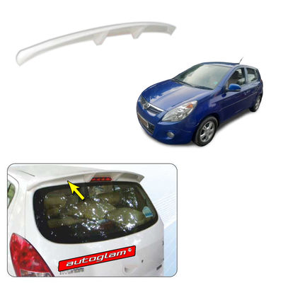 Roof Spoiler for Hyundai i20 2008-2011 all Models, Color - SPARKER BLUE, AGHi20RSSB1