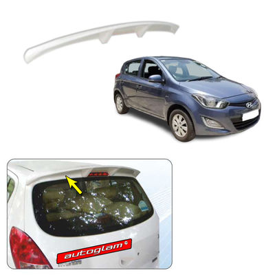 Roof Spoiler for Hyundai i20 2012-2014 Models, Color - EMBER GREY, AGHi20RSEG14