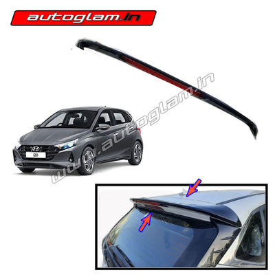 Roof Spoiler for Hyundai i20 2020+ all Models, Color-Titan Grey, AGRi20TG