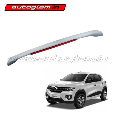 AGRK12RS, ROOF SPOILER FOR RENAULT KWID, COLOR - ICE COOL WHITE