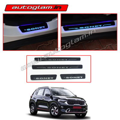 Kia Sonet LED Sill Plates - Set of 4 Pcs, AGKS369CA6