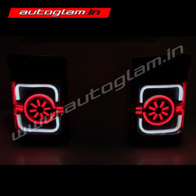 Mahindra Bolero 2011-20  Evoque Style LED Tail Lights, AGMB361TL