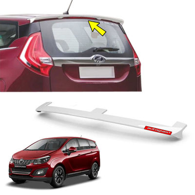 Roof Spoiler for Mahindra Marazzo, Color - Mariner Maroon, Latest Style, AGMMRSMM