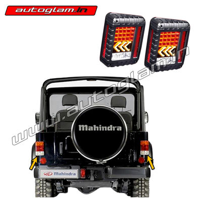 Mahindra Thar 2010-20 LED Tail Light V.3, AGMT503T