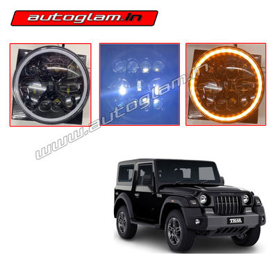 Mahindra Thar 2020+ LED Headlights, Set of 2 (Right+Left) AGMT20OP3