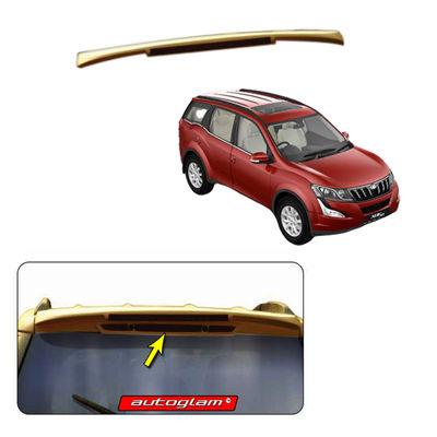 Roof Spoiler for Mahindra XUV500 2015-2018 all Models, Color - CORAL RED, AGRSXUV15CR