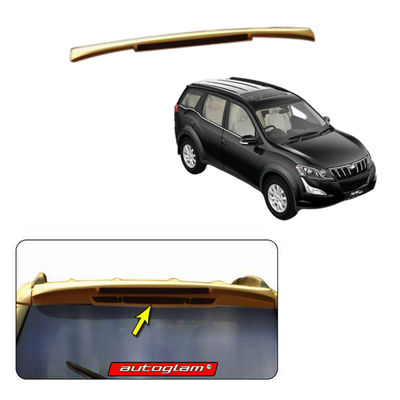 Roof Spoiler for Mahindra XUV500 2015-2018 all Models, Color - VOLCANO BLACK, AGRSXUV15VB