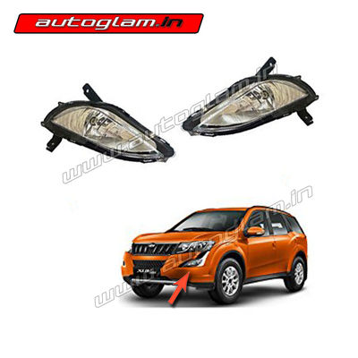 Mahindra XUV500 Fog Lamp Kit with complete wiring  - Set of 2, AGMX52FL