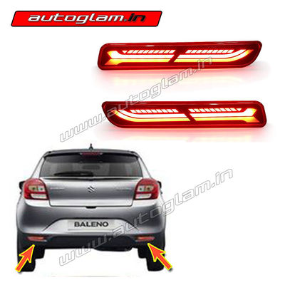 Maruti Suzuki Baleno All Models LED Rear Reflector Light, AGMS10BLR