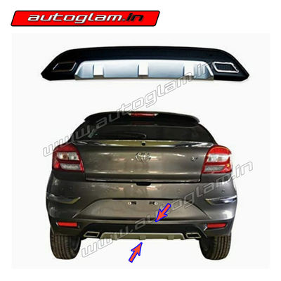 Maruti Suzuki Baleno 2015+ Rear Bumper Diffuser, AGMSB606RD