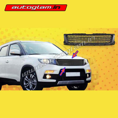 Maruti Suzuki Vitara Brezza 2016+ Rover Style Front Grill, AGMSB505FG